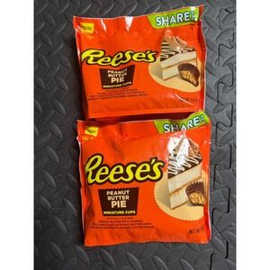 Reese's Peanut Butter Pie Miniature Cups 2 Pack Share Pack Limited Edition 5/26